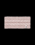 TreeHeadband Cable Knit Italian Clay